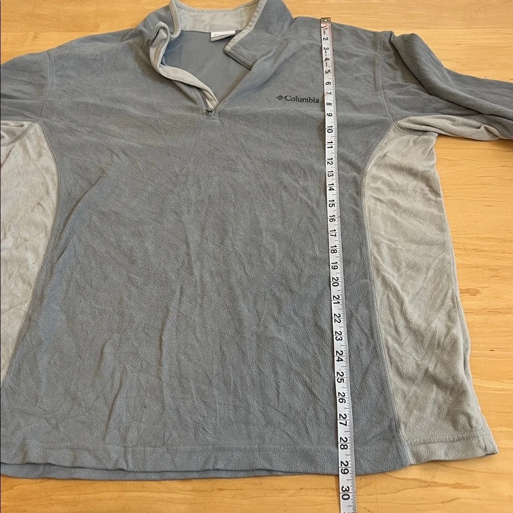 Columbia Gray Quarter-Zip Pullover